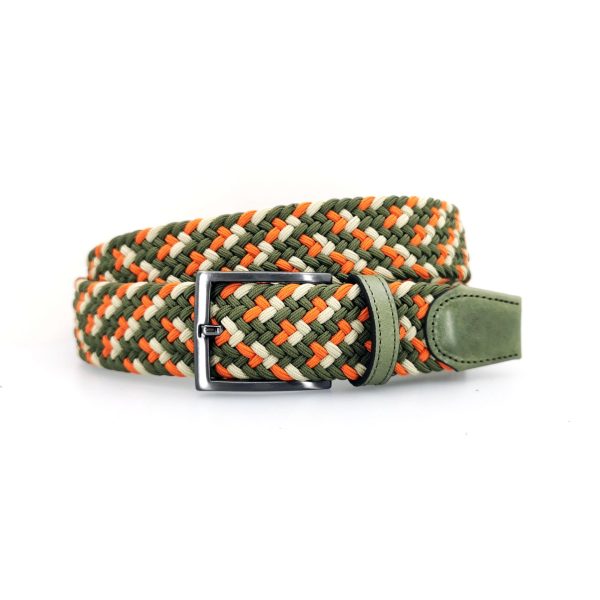 Knitted Leather Belt - CL02 - Görsel 4