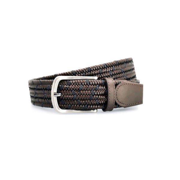 Knitted Leather Belt - CL04 - Görsel 4