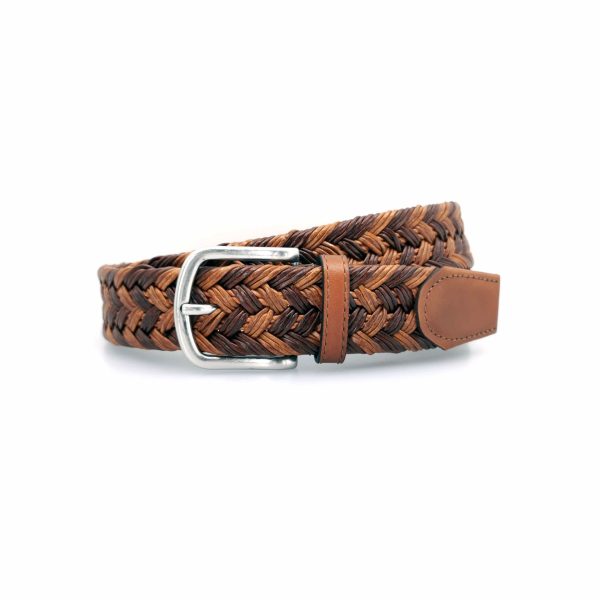 Knitted Leather Belt - CL05 - Görsel 3