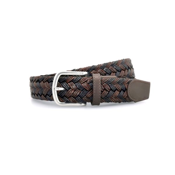 Knitted Leather Belt - CL05 - Görsel 2