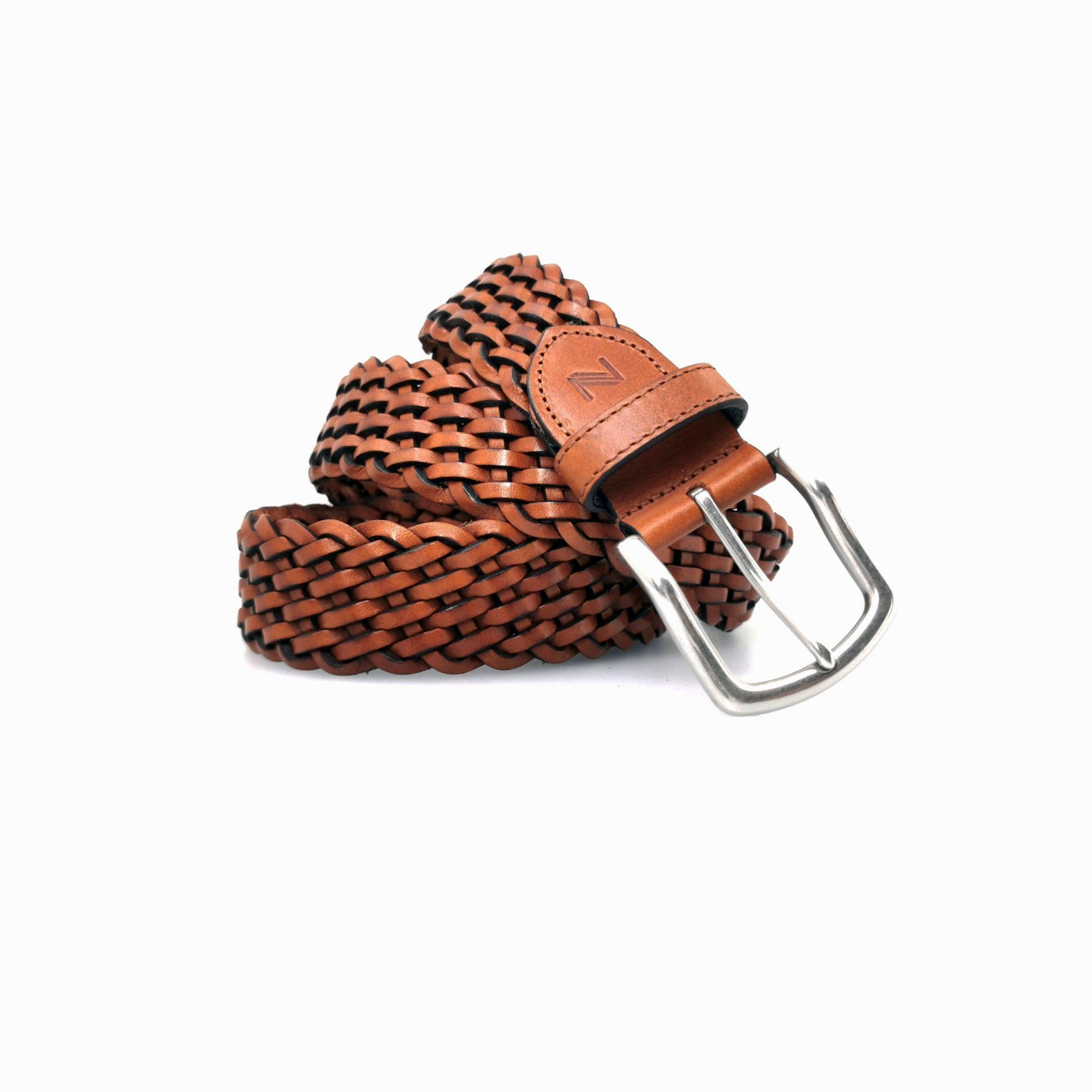 Knitted Leather Belt - K010T